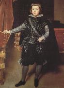 Diego Velazquez, Portrait du prince Baltasar Carlos (df02)